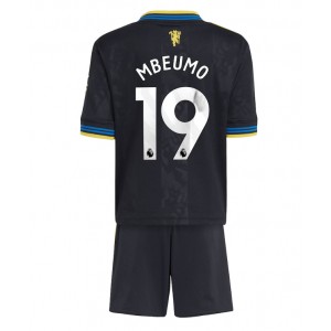 Fotbalové Dres Manchester United Bryan Mbeumo #19 Dětské Třetí Oblečení 2025-26 Krátký Rukáv (+ trenýrky)